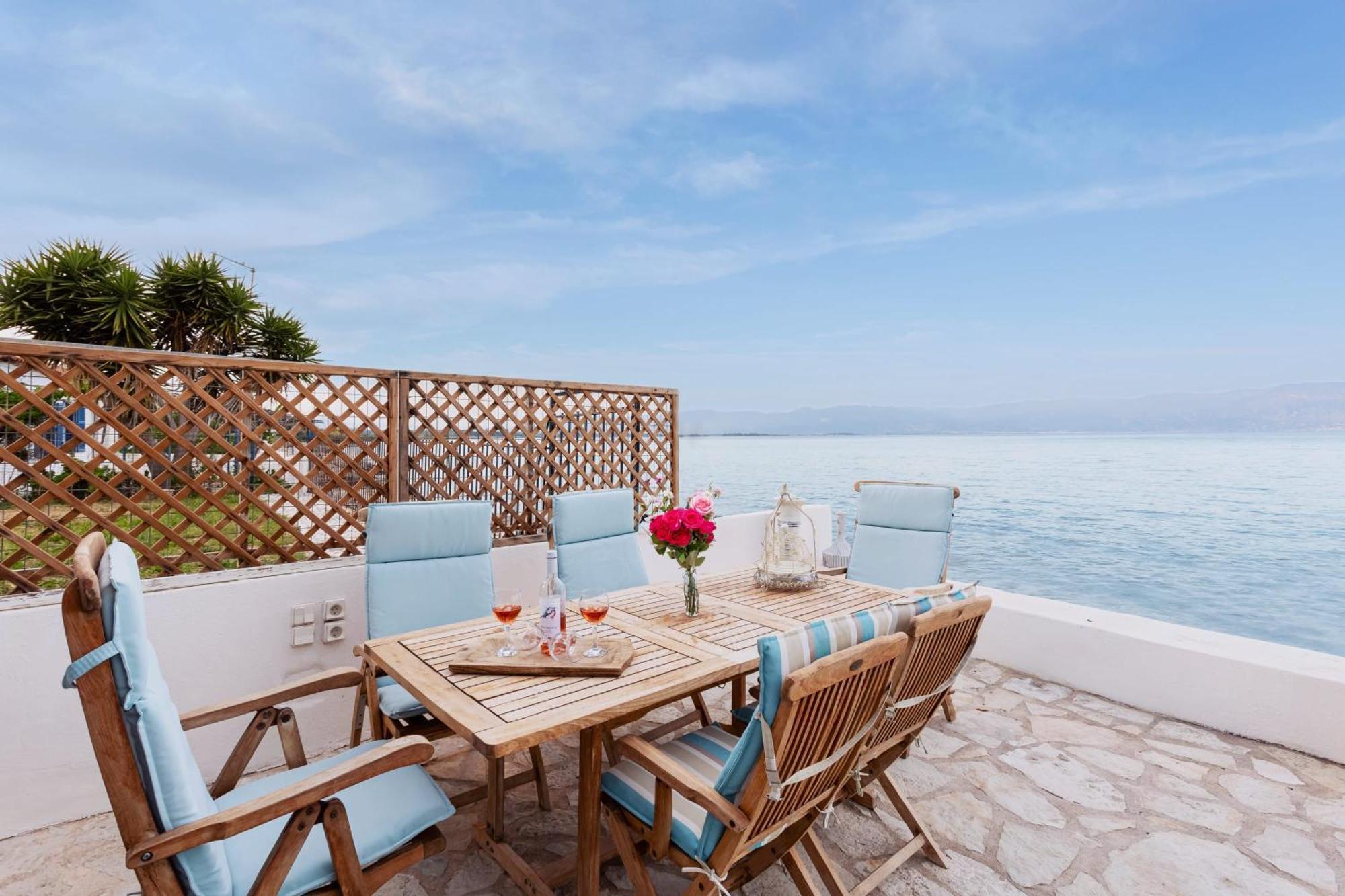 Apartamento Evi'S Seafront Hideaway - Petalidi Cozy Nest Exterior foto